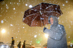 ارتفاعات تهران سفیدپوش شد