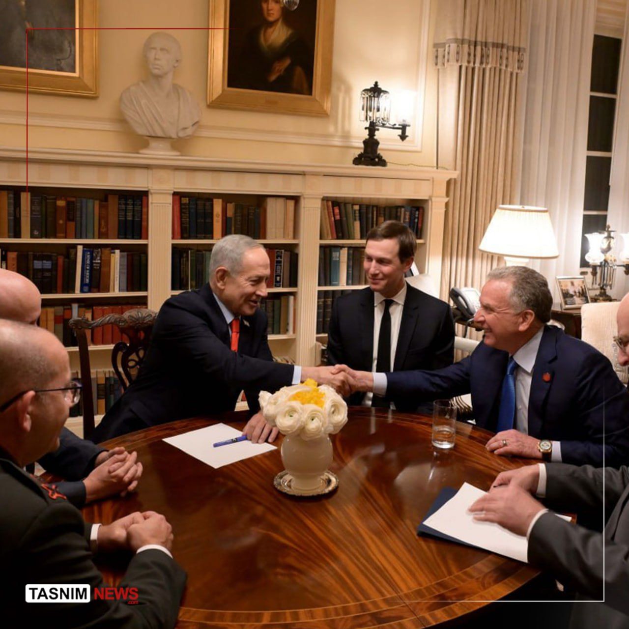 دیدار نتانیاهو با ویتکاف و جرد کوشنر