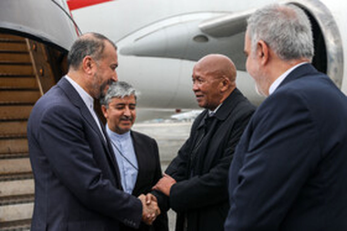 «امیرعبداللهیان» وارد کیپ‌تاون شد