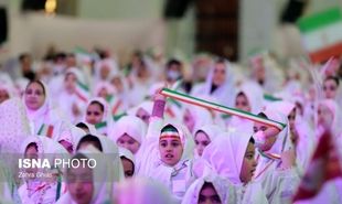 تصاویر: مراسم جشن تکلیف ۵هزار نفری دختران - تبریز