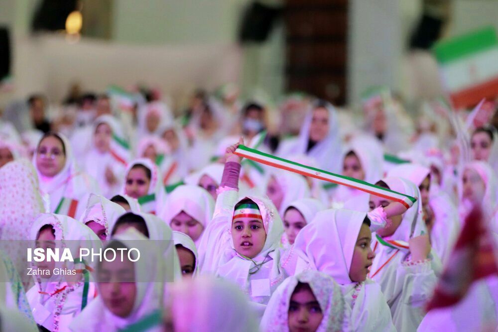 تصاویر: مراسم جشن تکلیف ۵هزار نفری دختران - تبریز