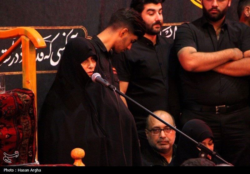 حضور خانواده شهید آیت الله رئیسی در حماسه عظیم یوم العباس