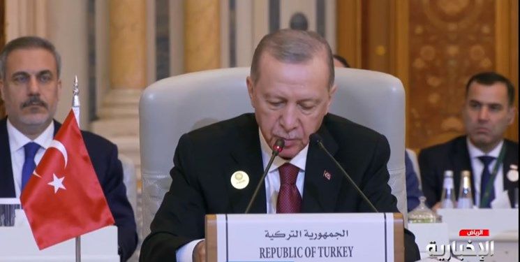 اردوغان:  غرب مدعی حقوق بشر جنایات در غزه را فراموش کرده است