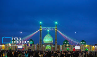 شب نیمه شعبان در مسجد جمکران