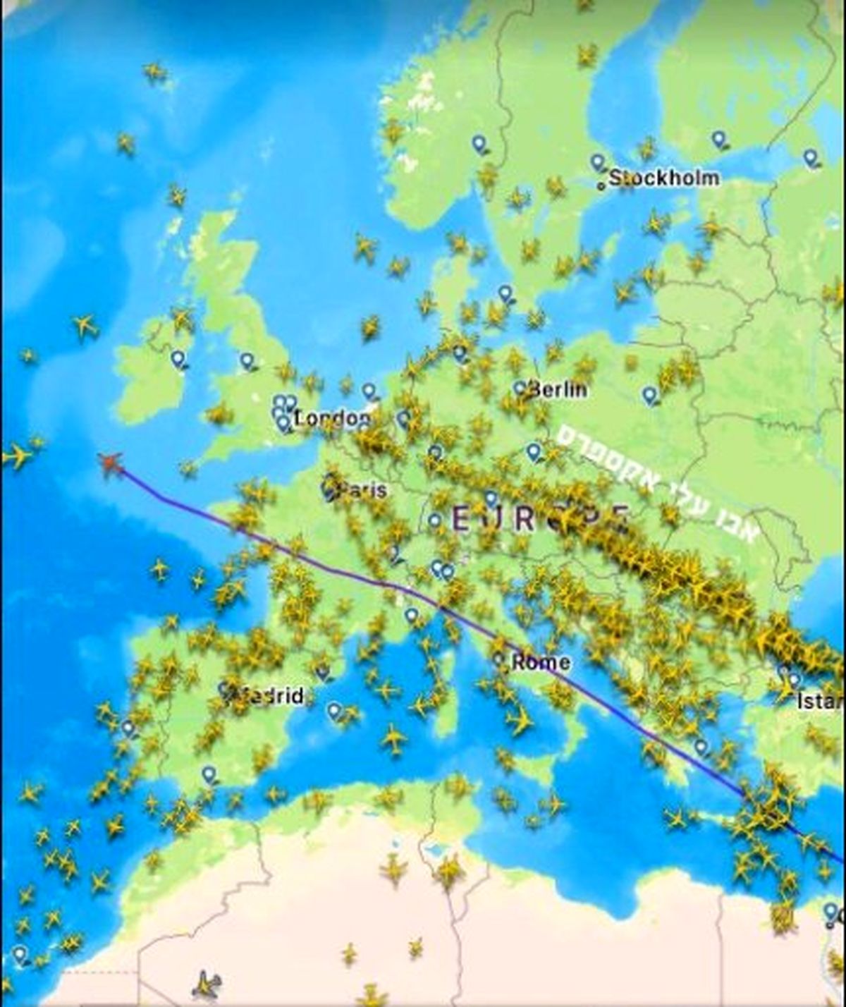 هواپیمای نتانیاهو از ۳ کشور عضو دادگاه لاهه عبور کرد