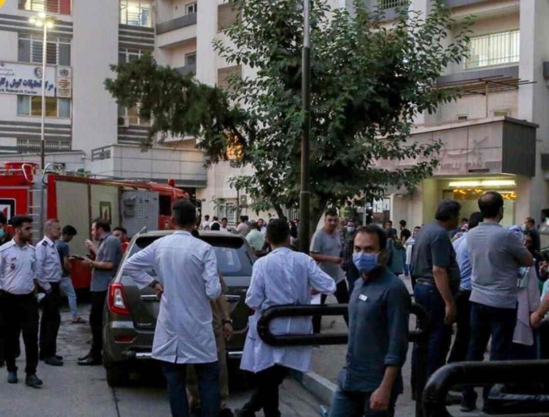 آتش‌سوزی در یک بیمارستان پایتخت