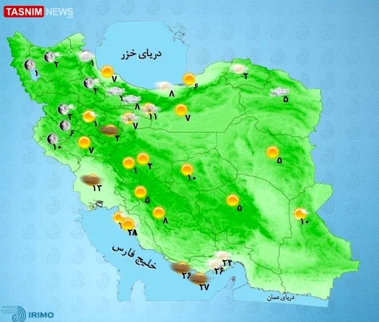 سامانه بارشی جدید در راه است