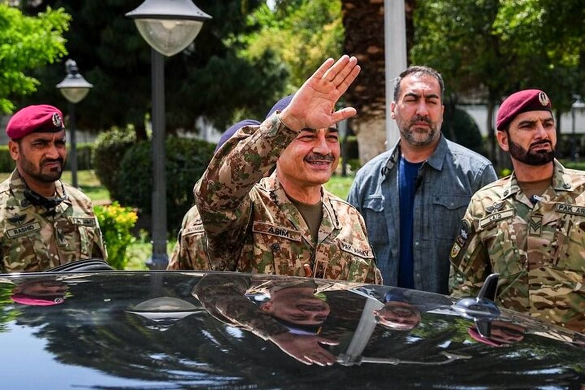 بیانیه ارتش پاکستان درباره پایان سفر عاصم منیر به ایران