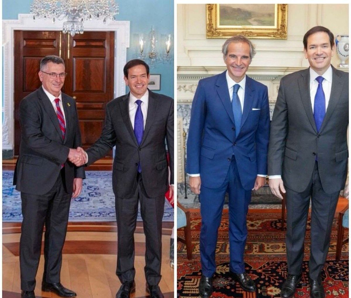 رایزنیهای روبیو با همتای اسرائیلی و گروسی درباره ایران