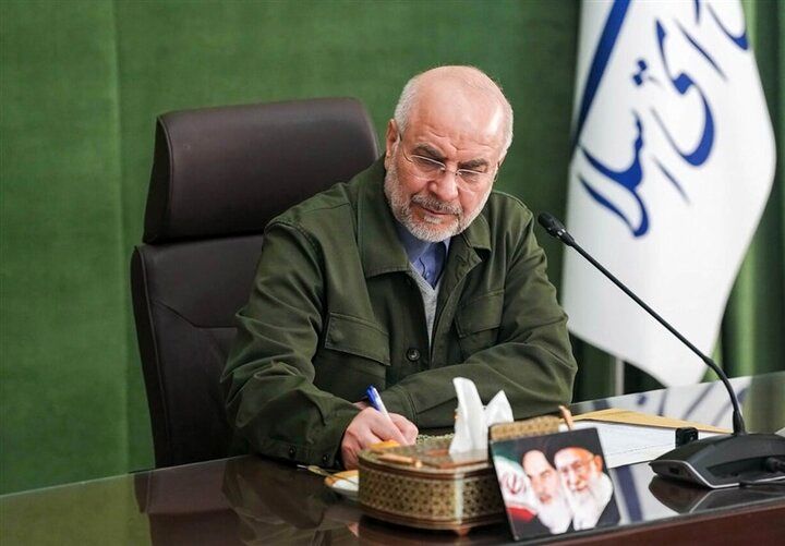 پیام تسلیت قالیباف خطاب به رئیس جمعیت هلال احمر
