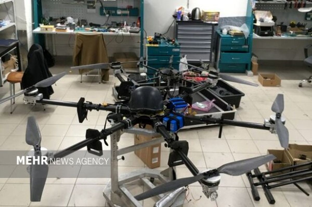کشف کارگاه پهپادهای انتحاری در اسلامشهر
