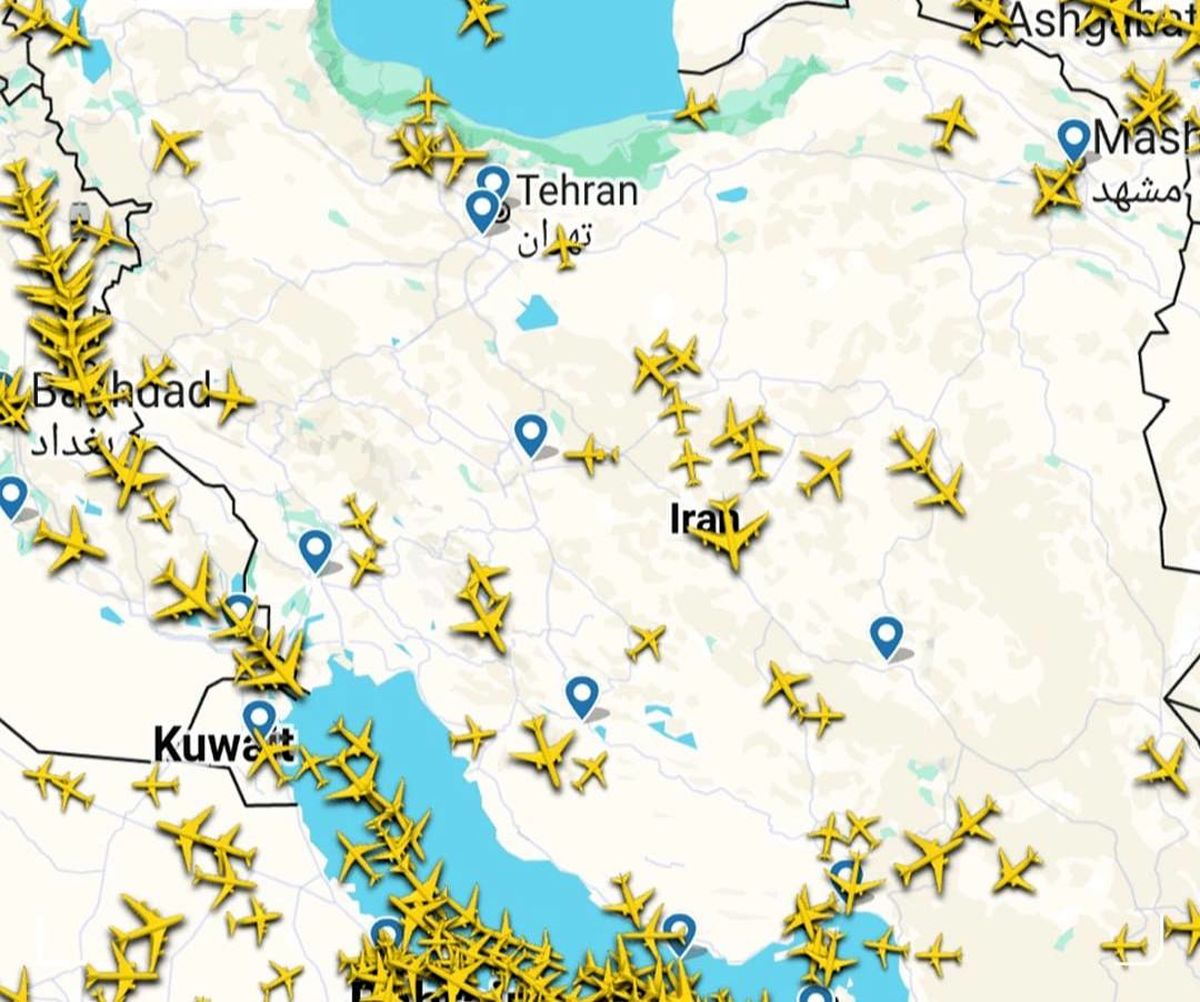 ماجرای بسته‌شدن آسمان ایران  
