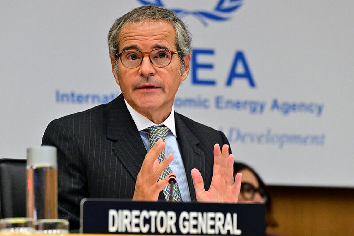 «گروسی» از راه‌حل مسالمت‌آمیز در موضوع هسته ای ایران حمایت کرد