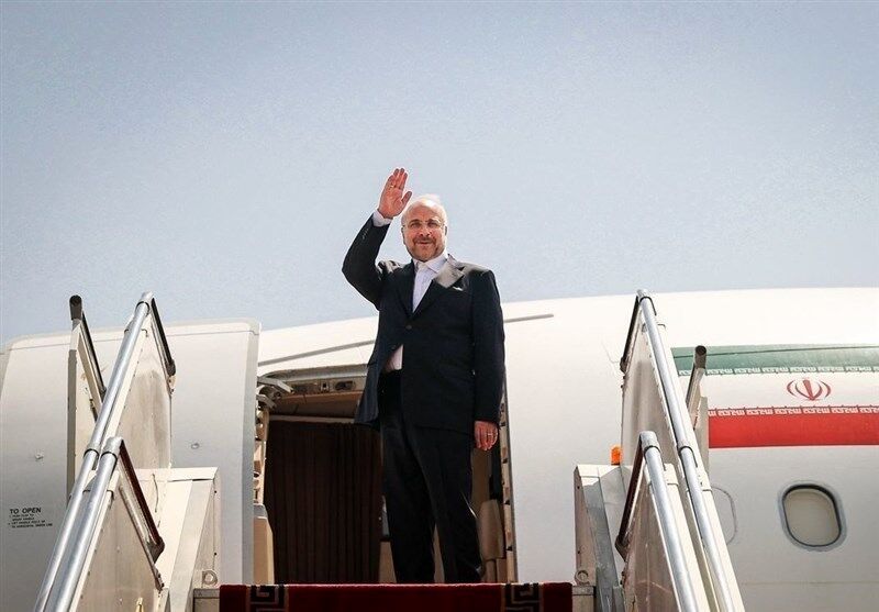 قالیباف تهران را به مقصد ژنو ترک کرد