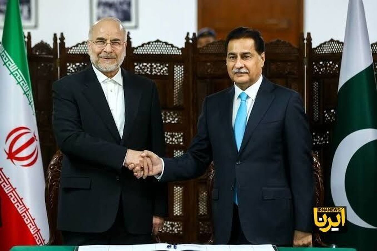 پیام رئیس مجلس پاکستان به قالیباف 