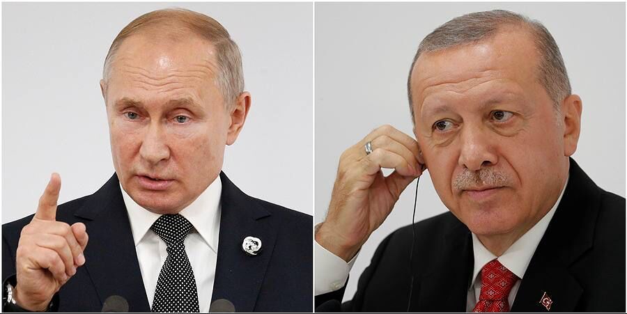 پوتین و اردوغان خواستار پایان «فوری» درگیری ایران واسرائیل شدند