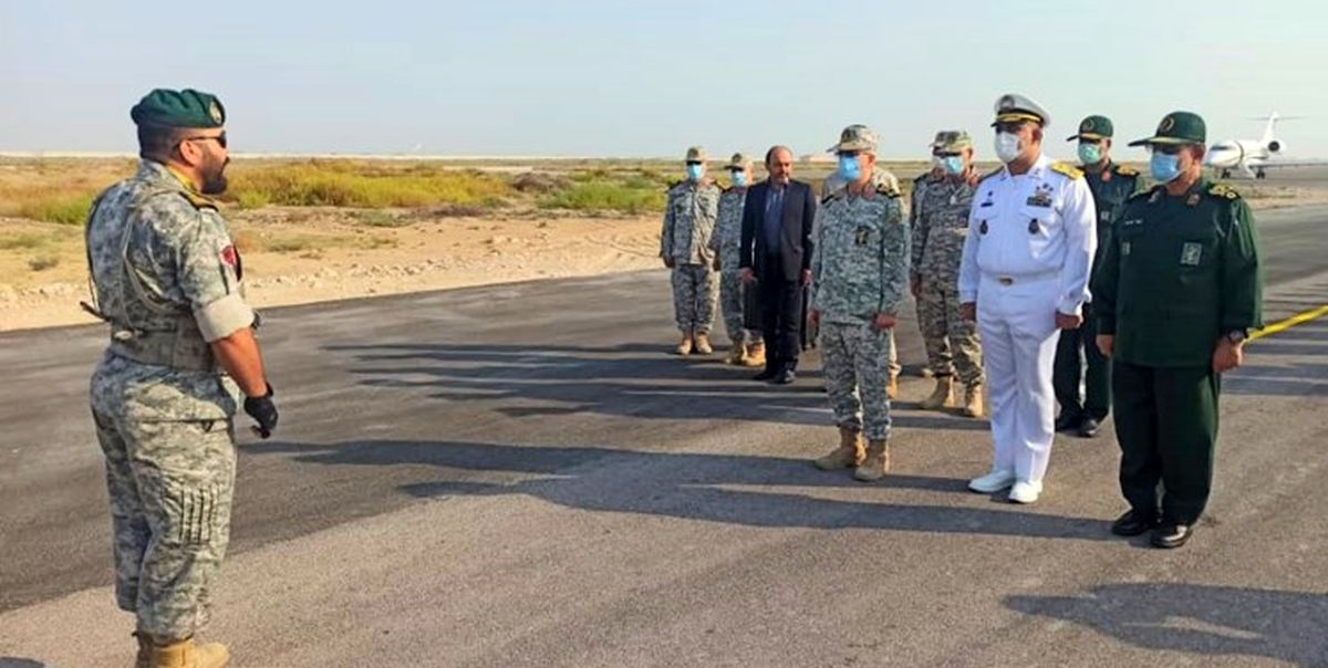  سرلشکر باقری وارد هرمزگان شد