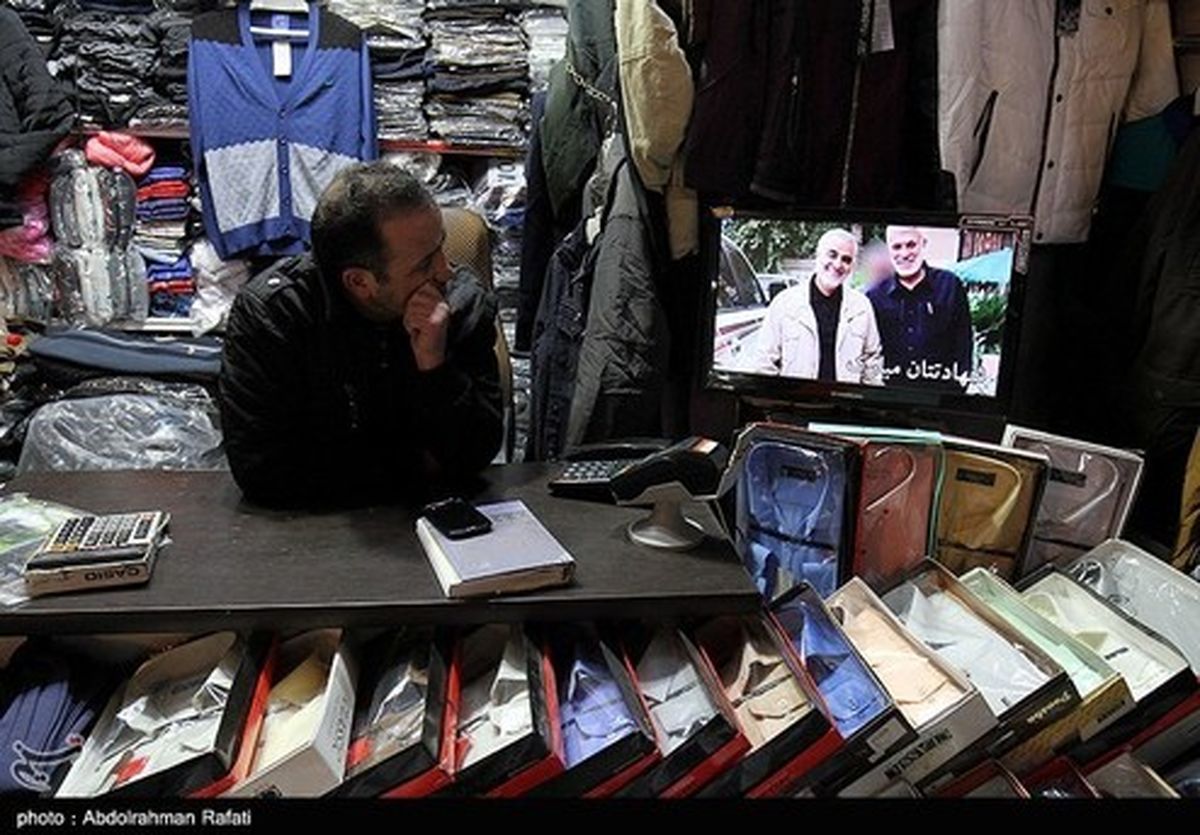 تصاویر: حال و هوای شهرهای ایران در پی شهادت سپهبد قاسم سلیمانی