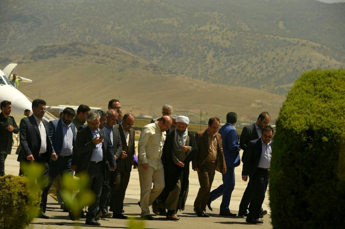 محمدباقر قالیباف وارد خرم آباد شد