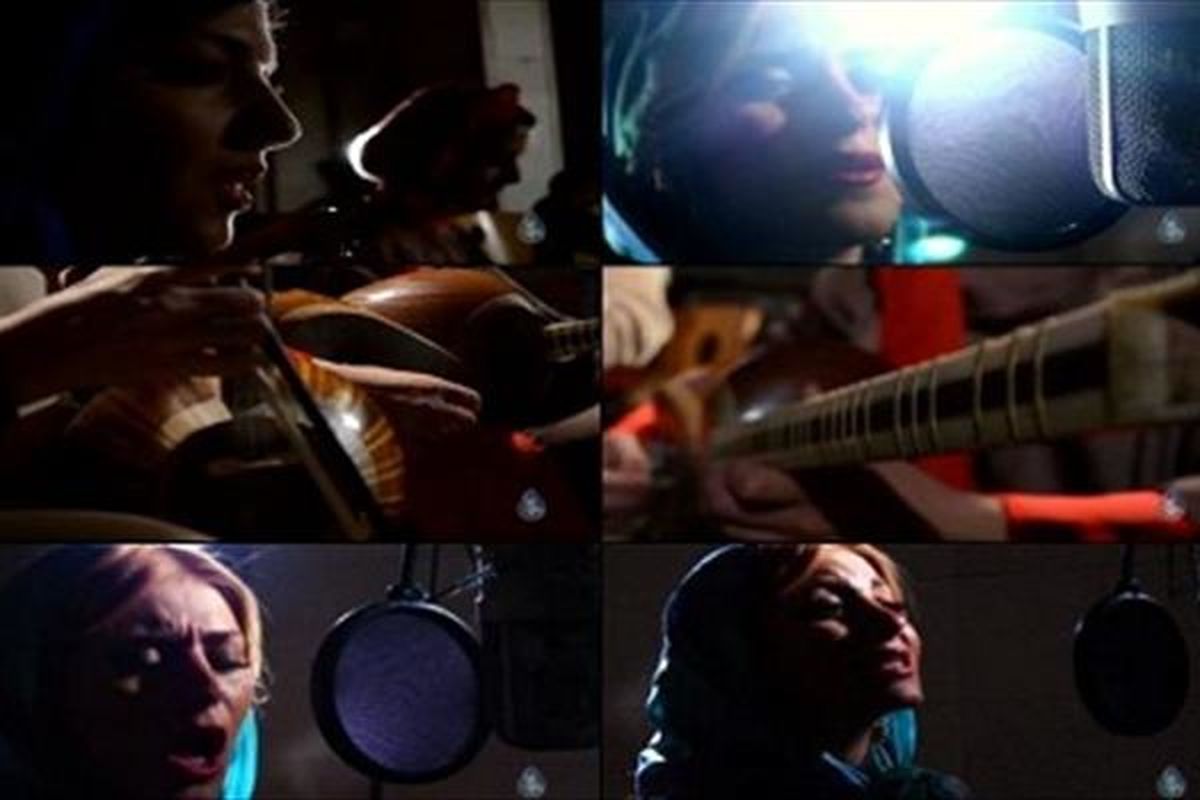 کنسرت اروپایی خواننده زن با کشف حجاب! +عکس