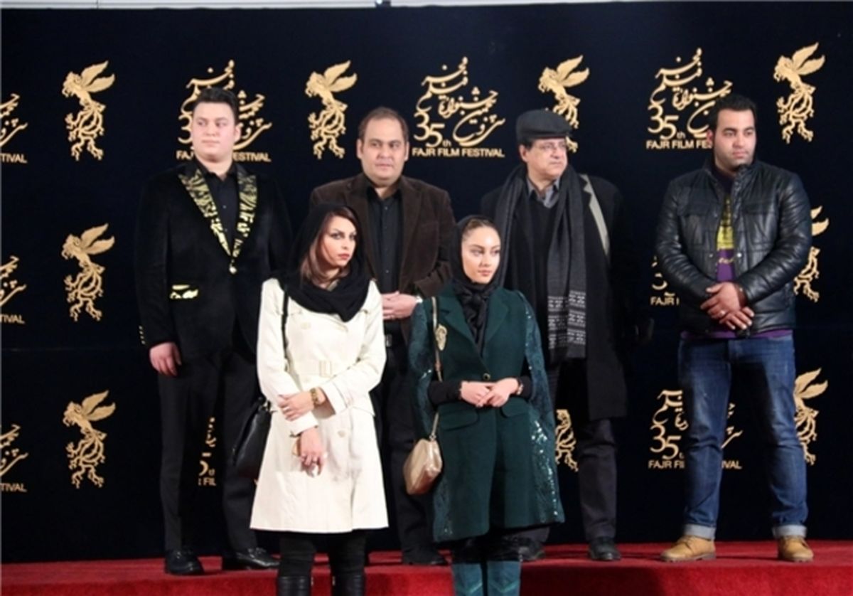 برگزاری فرش قرمز سفارشی برای یک فیلم! +عکس