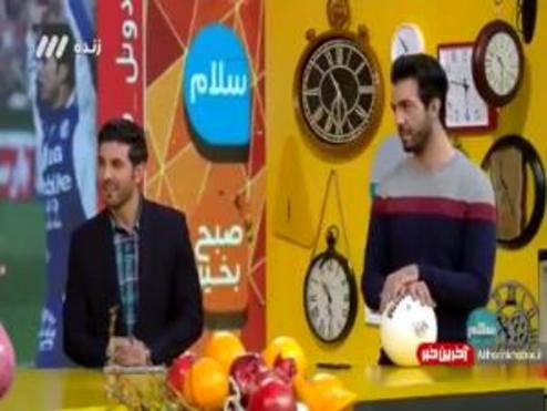 ماجرای زدن سبیل کریم باقری! +فیلم