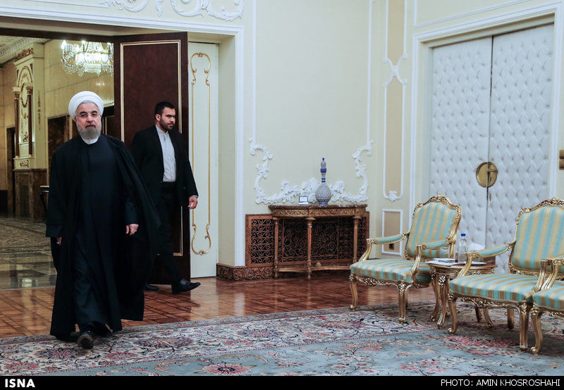 تصاویر: دیدار وزیر دفاع روسیه با روحانی