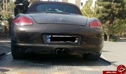 دستگیری سارق مسلحی که پورشه و کیف یک ژاپنی را ربود +عکس