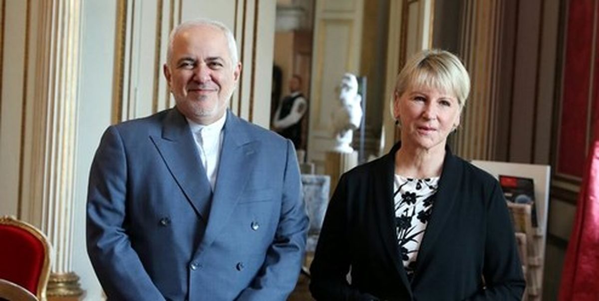 ظریف در ضیافت ناهار همتای سوئدی