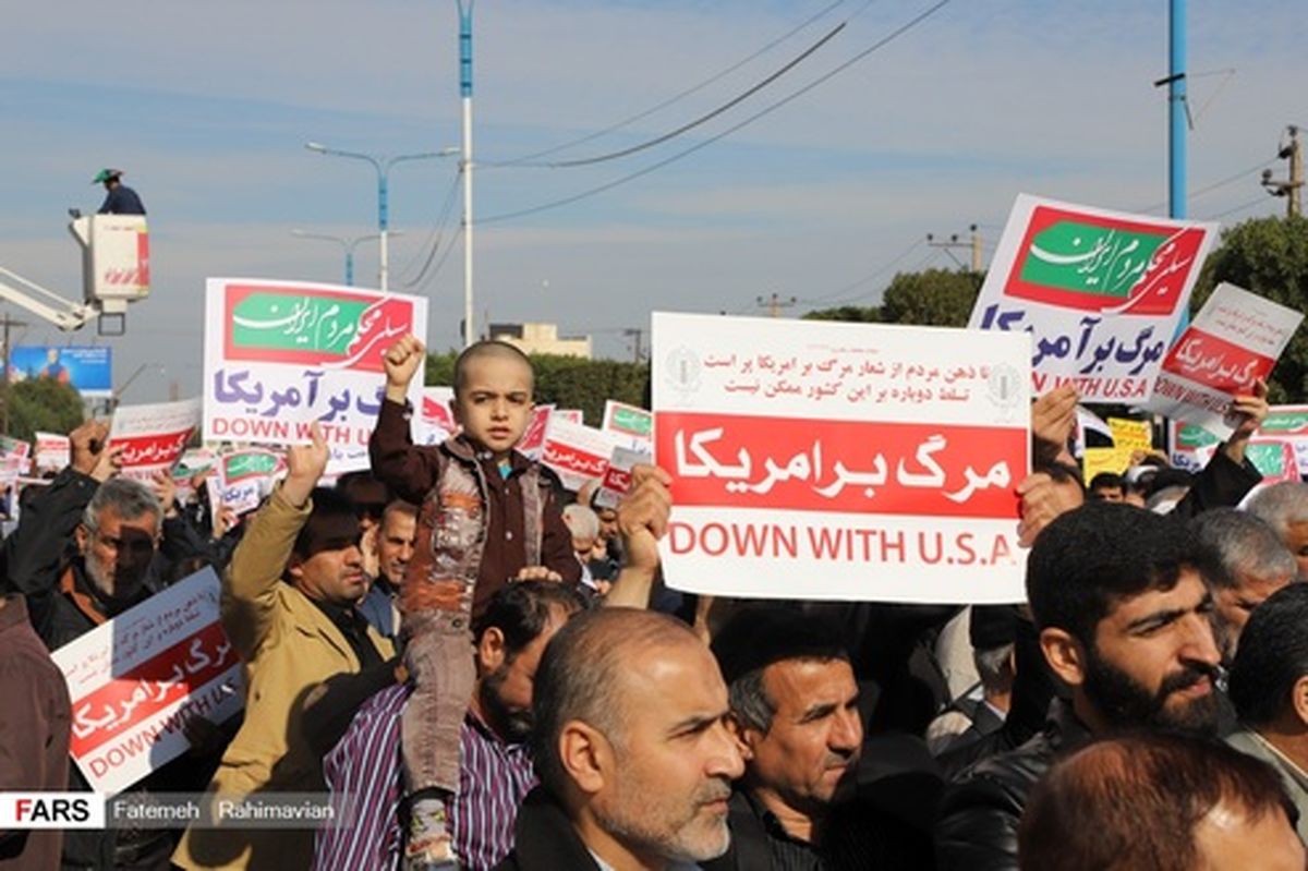 تصاویر: راهپیمایی مردم اهواز