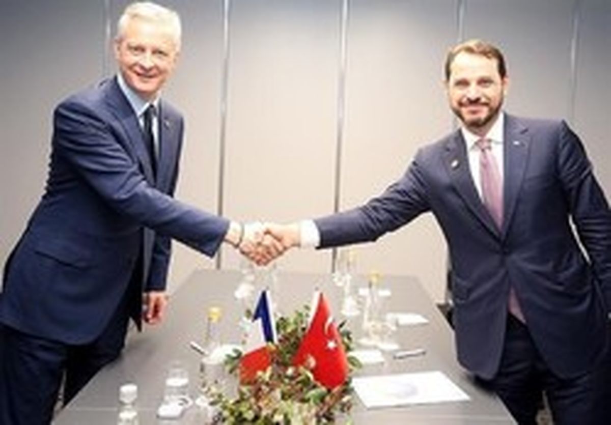 توافق ترکیه و فرانسه برای اقدام علیه تحریم‌های آمریکا