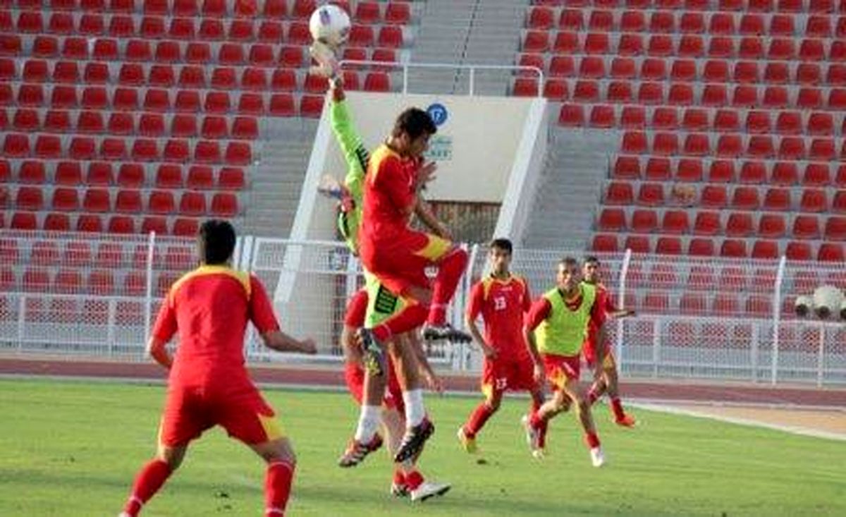 تمرین تیم ملی فوتبال در عمان/تصاویر