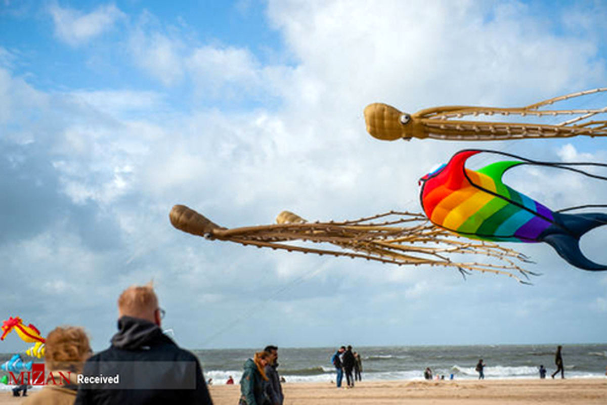 تصاویر: جشنواره بادبادک‌ها در هلند