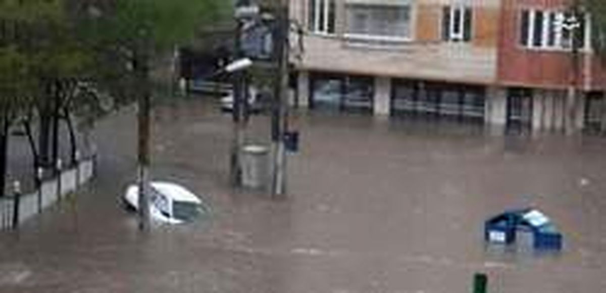 تبریز زیر آب رفت! +عکس