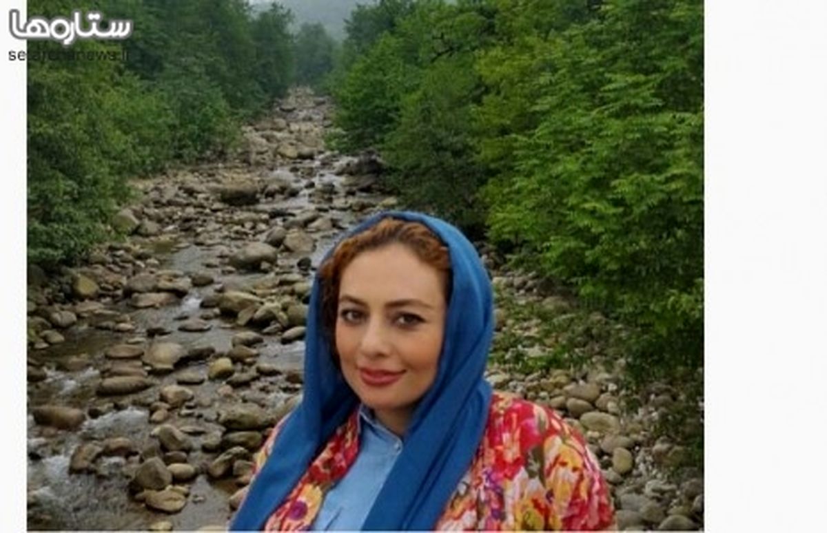 عکس: بازیگر زن در جاده دوهزار