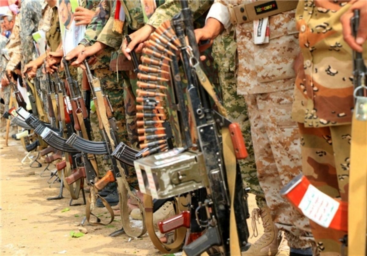 قیام مردم یمن برای اعزام به جبهه‌های نبرد +تصاویر