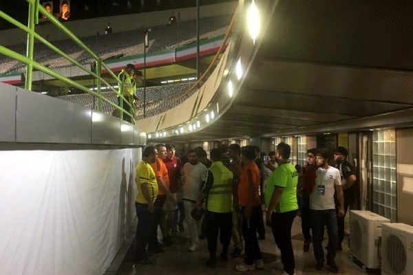 عکس: میکسدزون شلوغ ورزشگاه آزادی