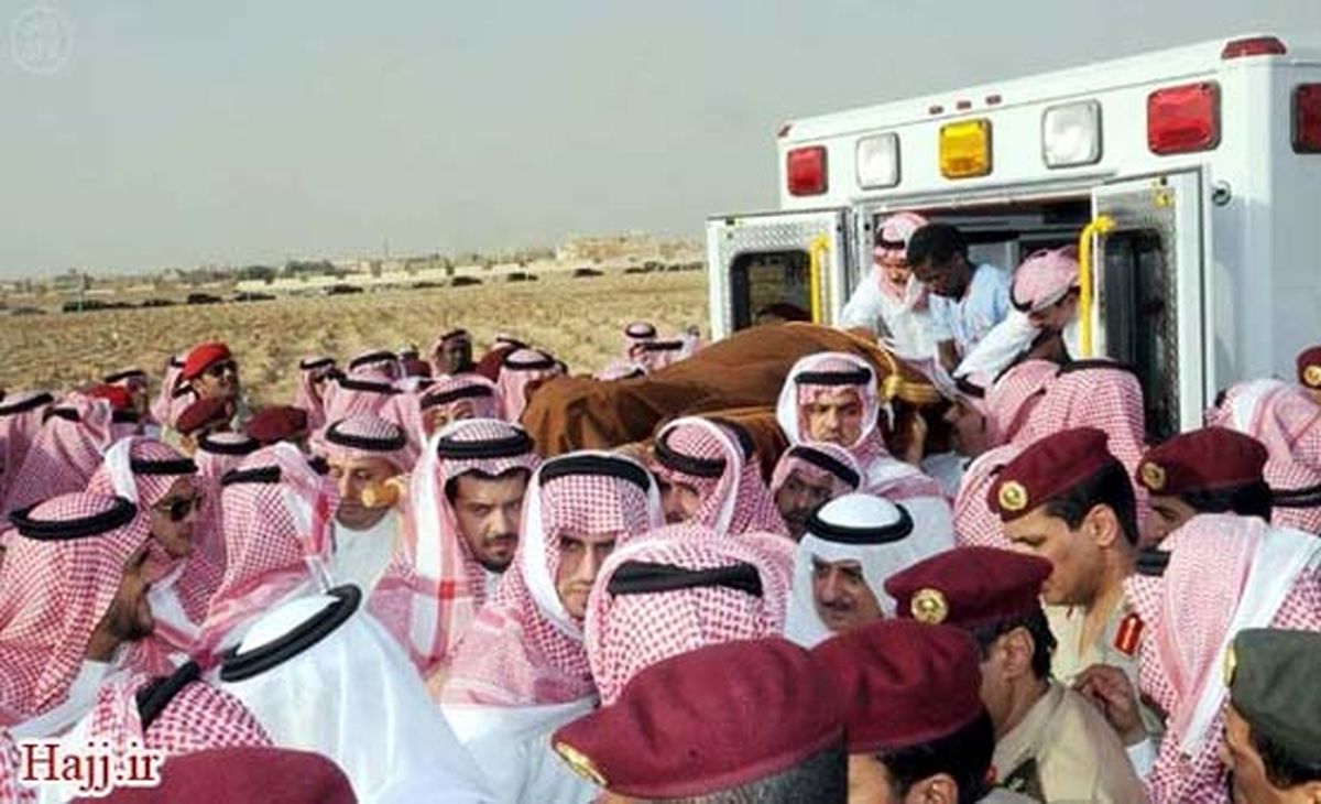 خاکسپاری ولیعهد عربستان+عکس