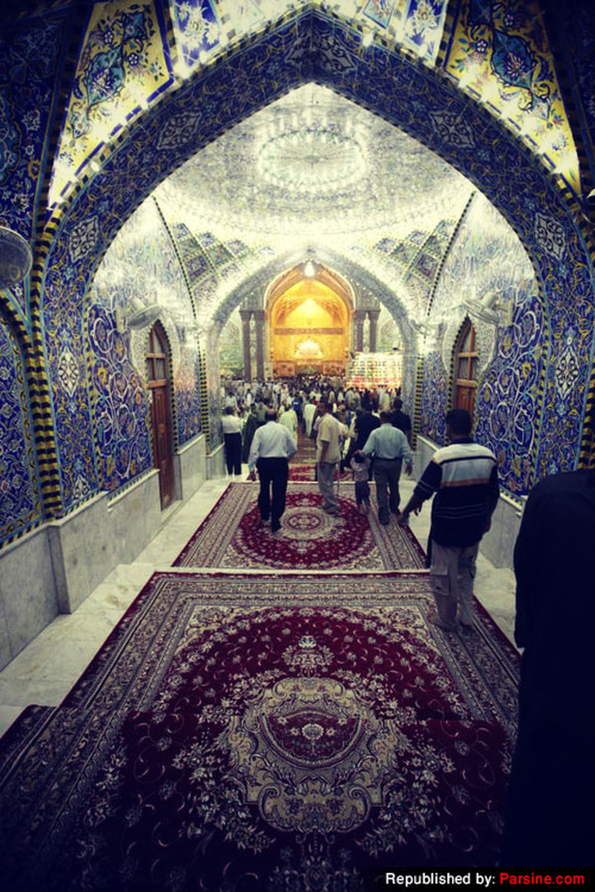عکس/ رواق ورودی مرقد حضرت امیرالمؤمنین