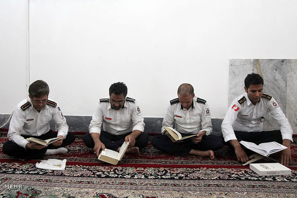 گزارش تصویری: رمضان در ایستگاه آتش نشانی