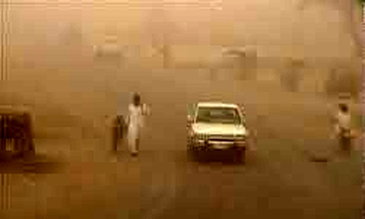 گردوغبار هوای زابل ۱۱۰برابر حد مجاز شد +عکس