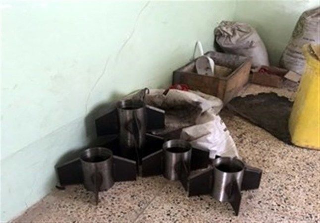 کشف کارگاه ساخت موشک داعش در موصل +عکس