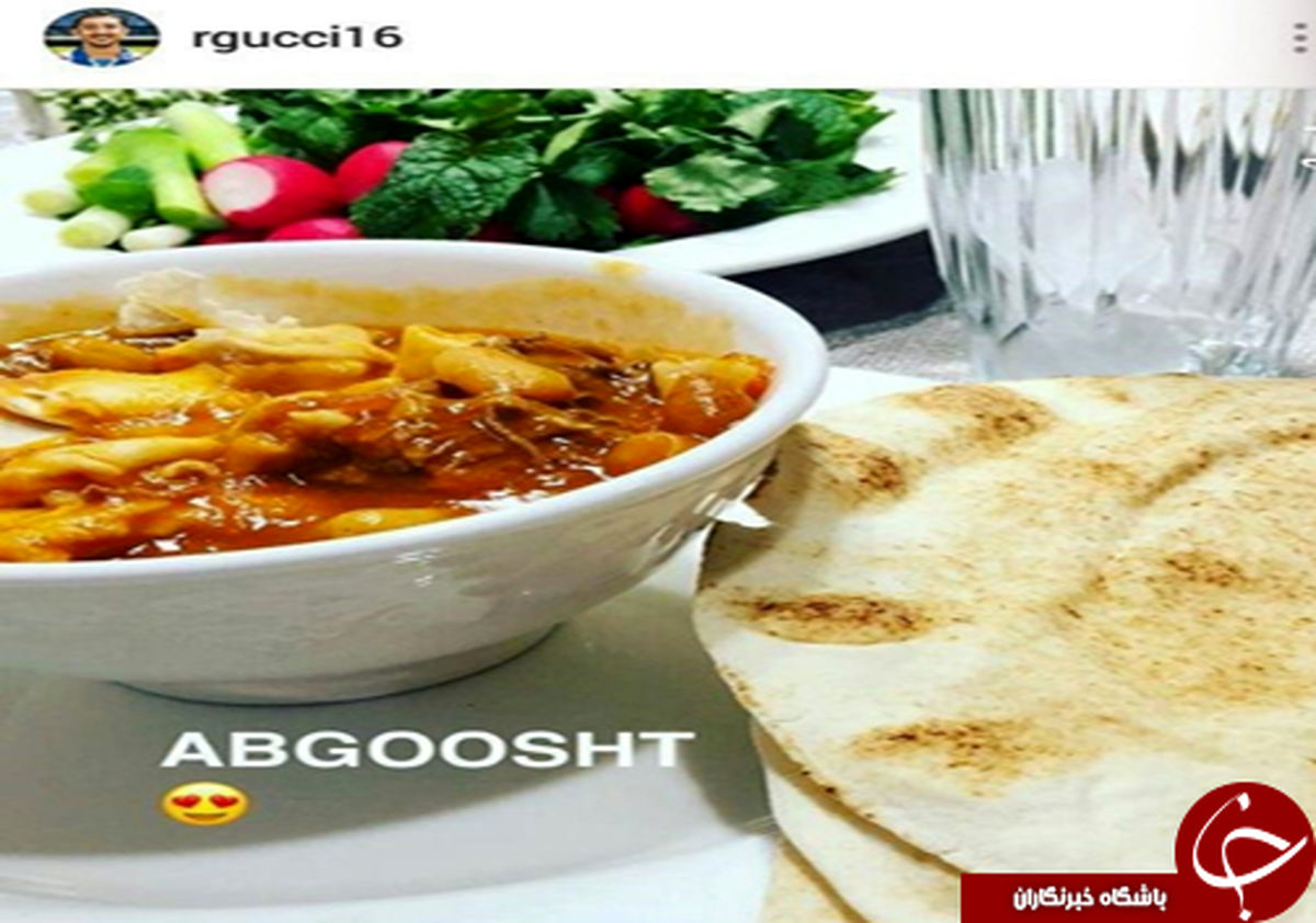 محبوب‌ترین غذای مهاجم محبوب تیم‌ملی +عکس