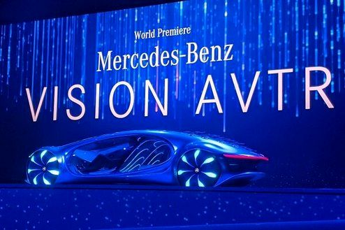 خودروی جدید بنز با الهام از فیلم آواتار +عکس