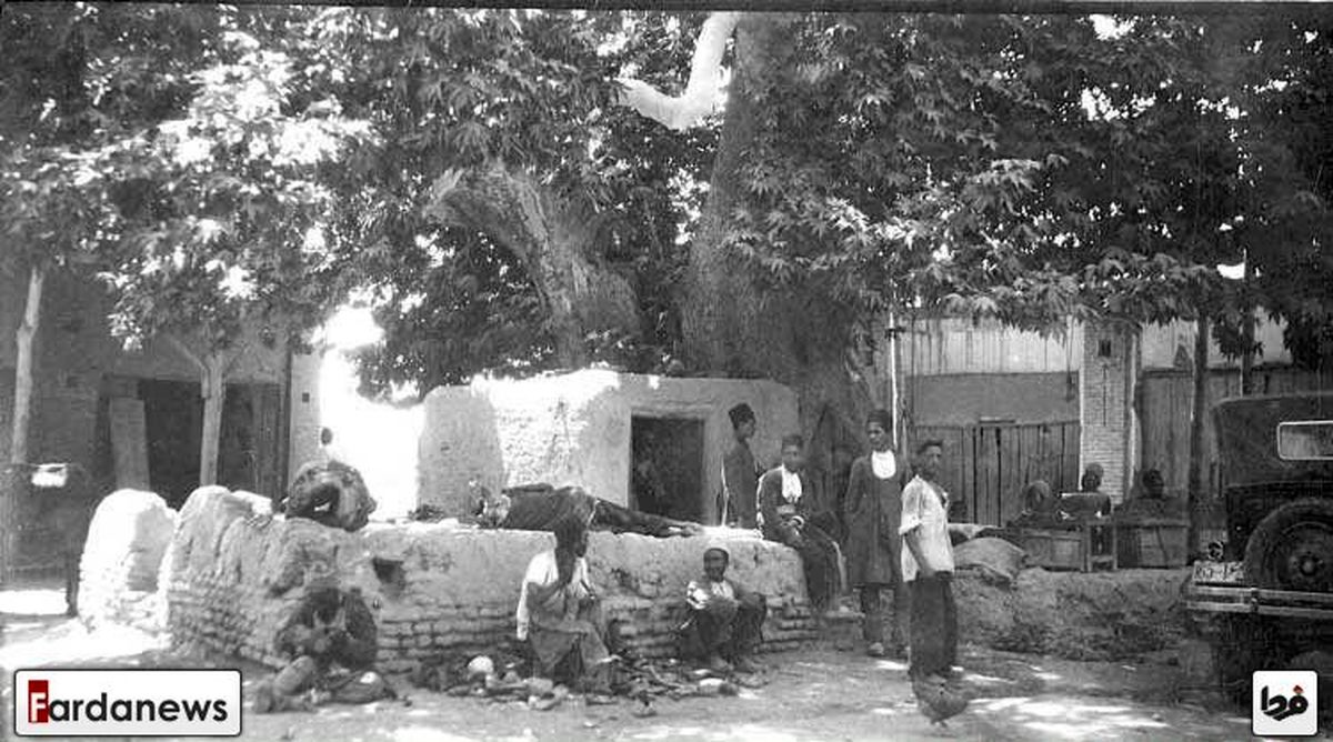 عکس/کفاش دوره گرد در قدیم