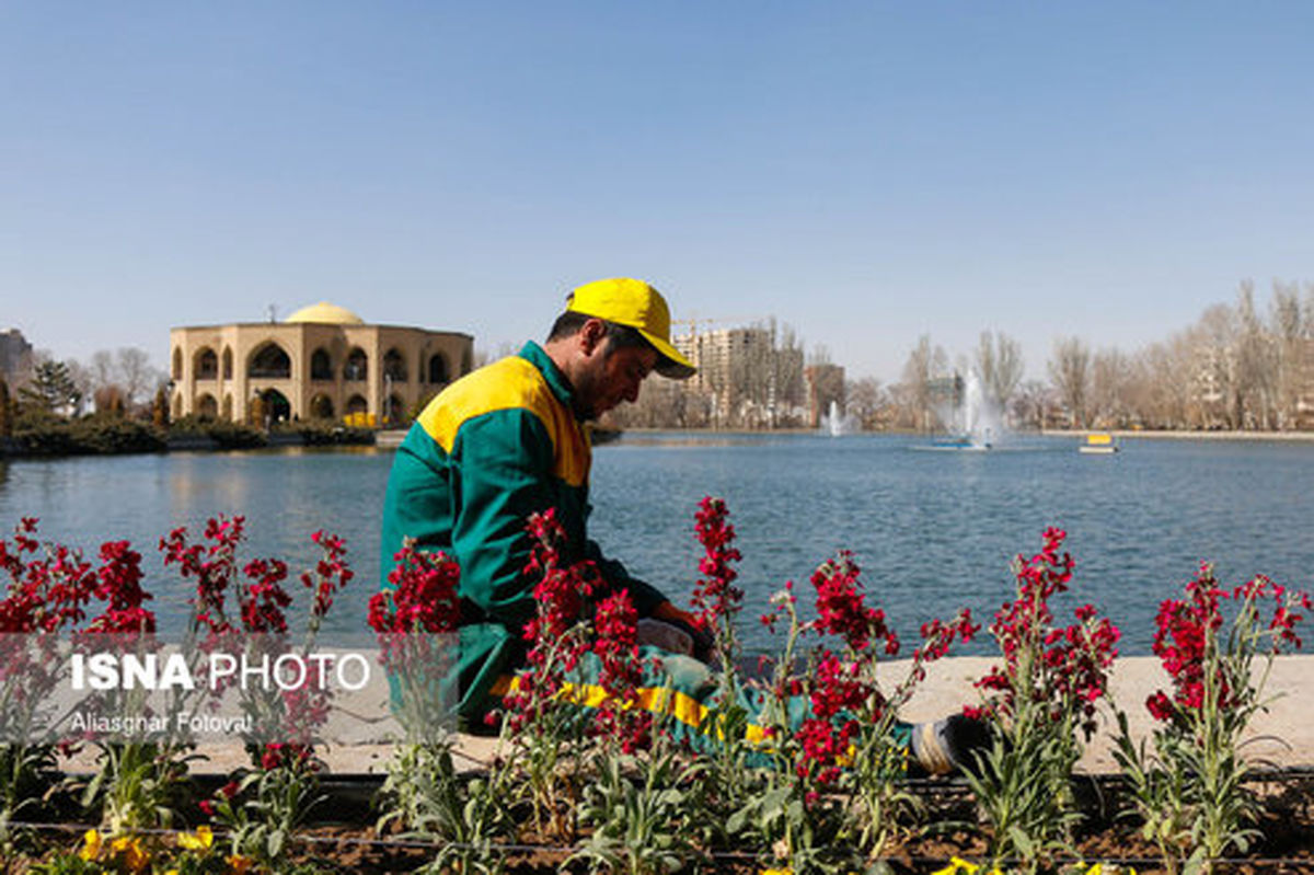 تصاویر: حال و هوای بهار در تبریز