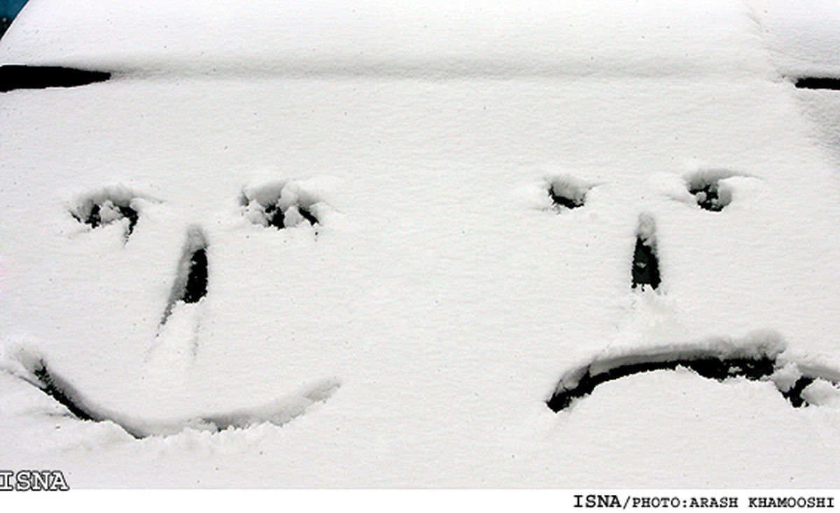 تصویر: ادامه‌ي برف و سرما در تهران