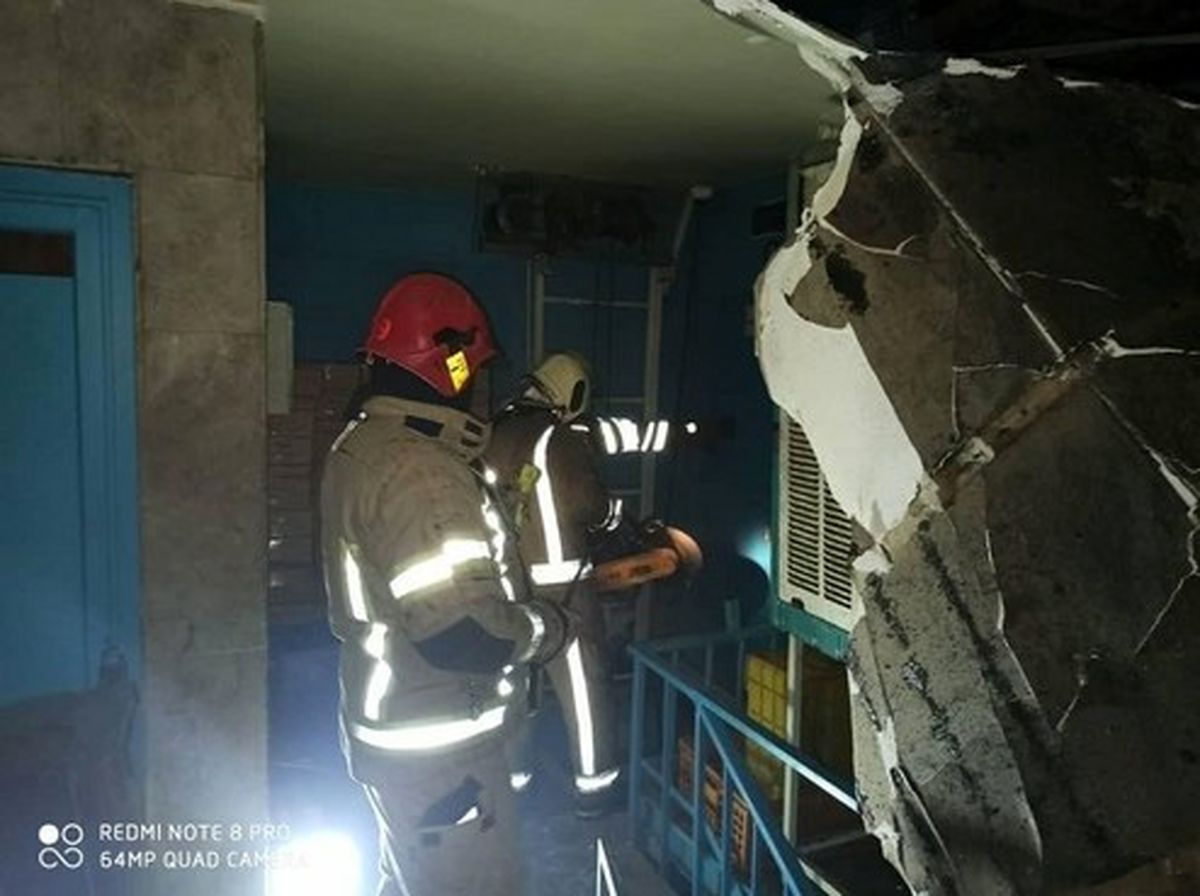 آتش‌سوزی بامدادی در بیمارستان +تصاویر