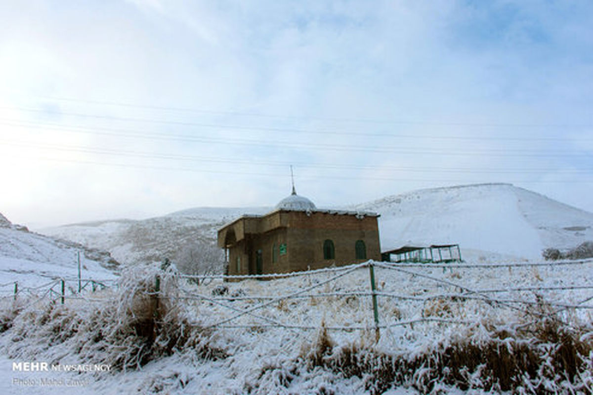 تصاویر: طبیعت برفی روستای بالانج ارومیه