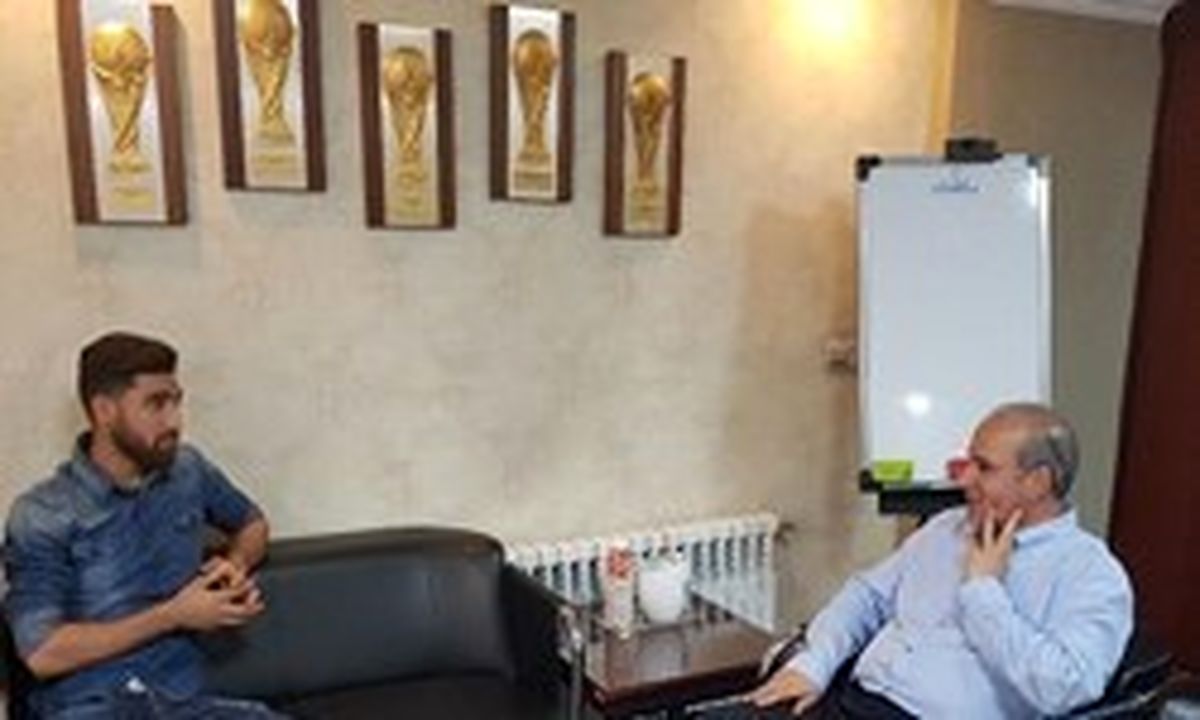 دیدار جهانبخش با رئیس فدراسیون فوتبال